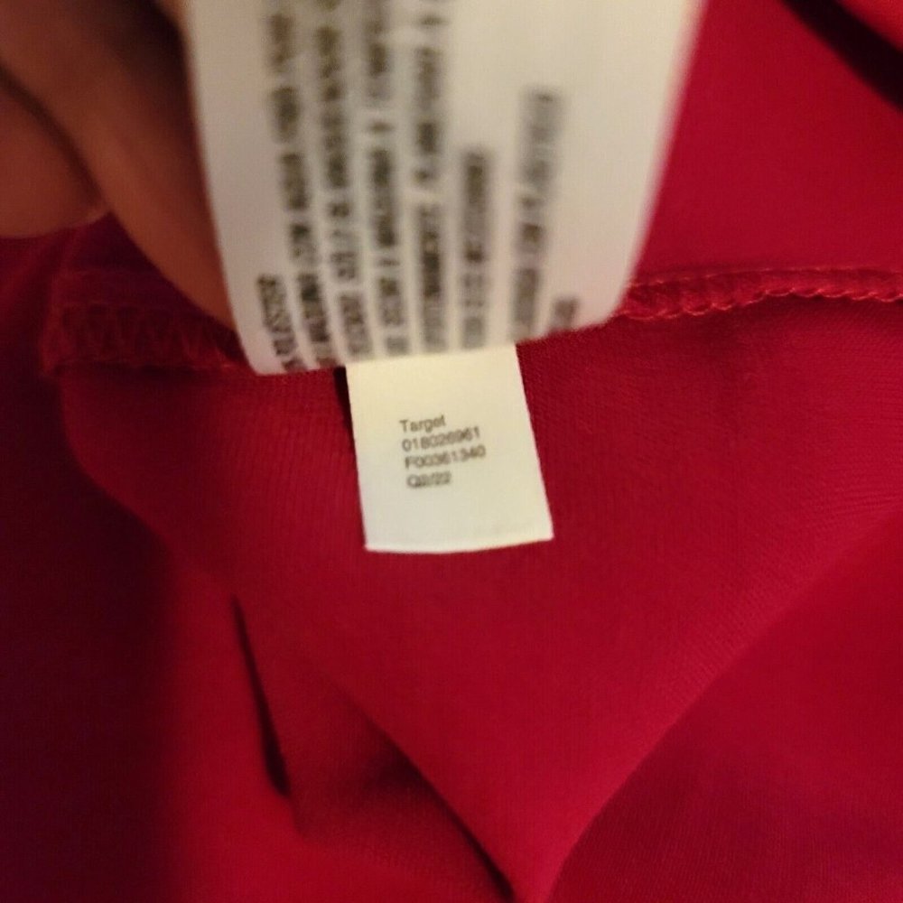 A New Day Womens NWT Satin Halter Top Magenta Pink Back Bow tie Blouse - Picture 9 of 10